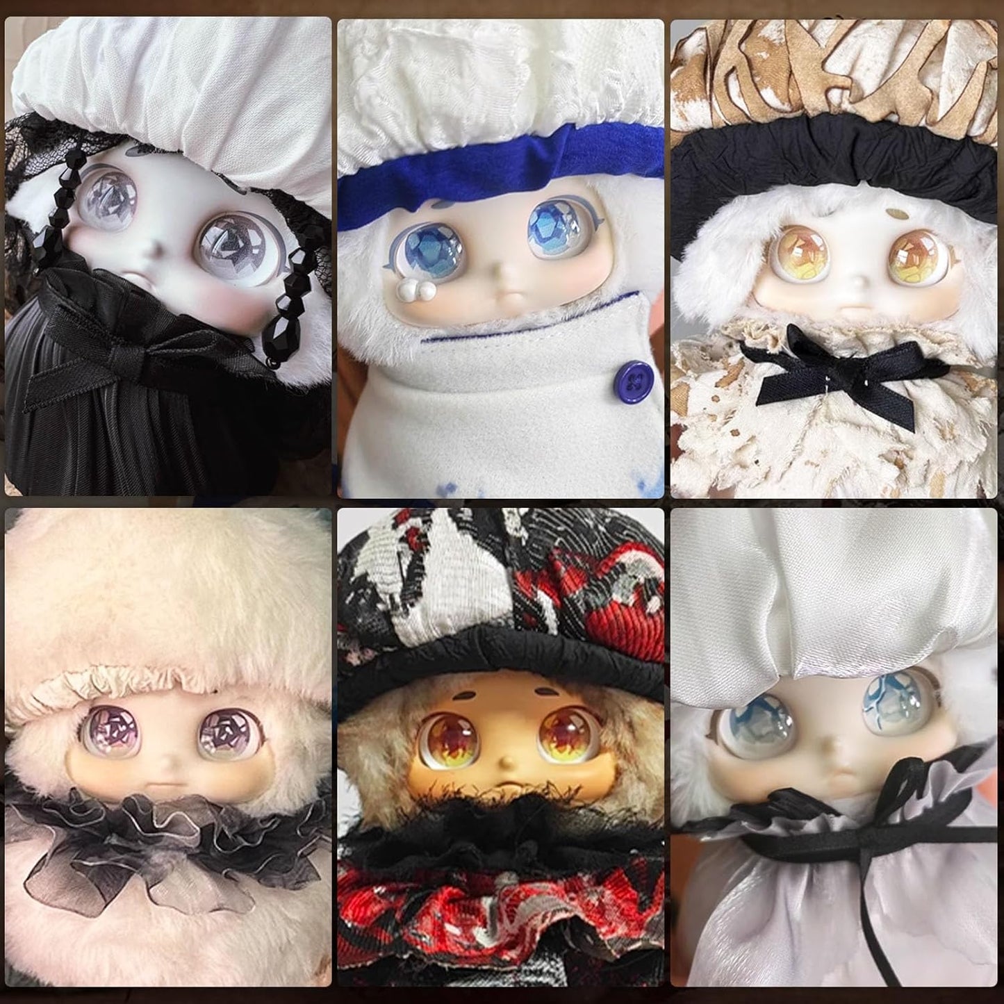CALEMBOU Plush Doll Blind Box Figures, Timeshare Cino Warm Corner Series Stuffed Blind Plush, Kawaii Mystery Box Plushies, Collectible for Birthday
