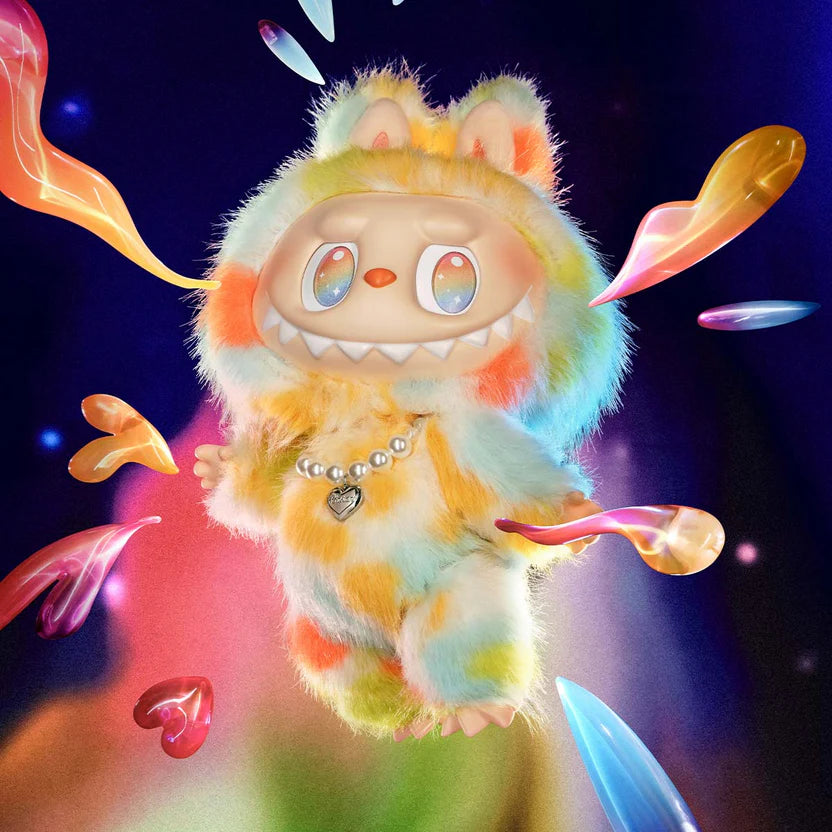 THE MONSTERS Big into Energy Series-ROCK THE UNIVERSE labubu Vinyl Plush Doll (@Factory Price)