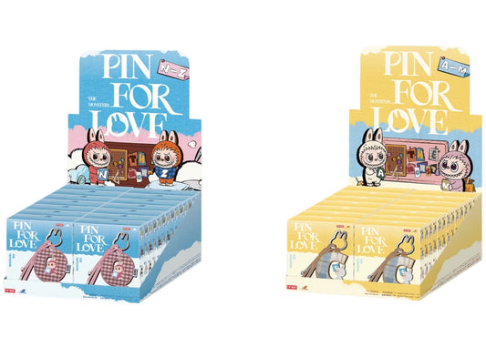 THE MONSTERS Pin for Love Series- Letter Pendant Blind Box (@Factory Price)