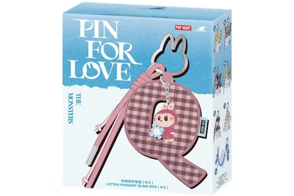 THE MONSTERS Pin for Love Series- Letter Pendant Blind Box (@Factory Price)