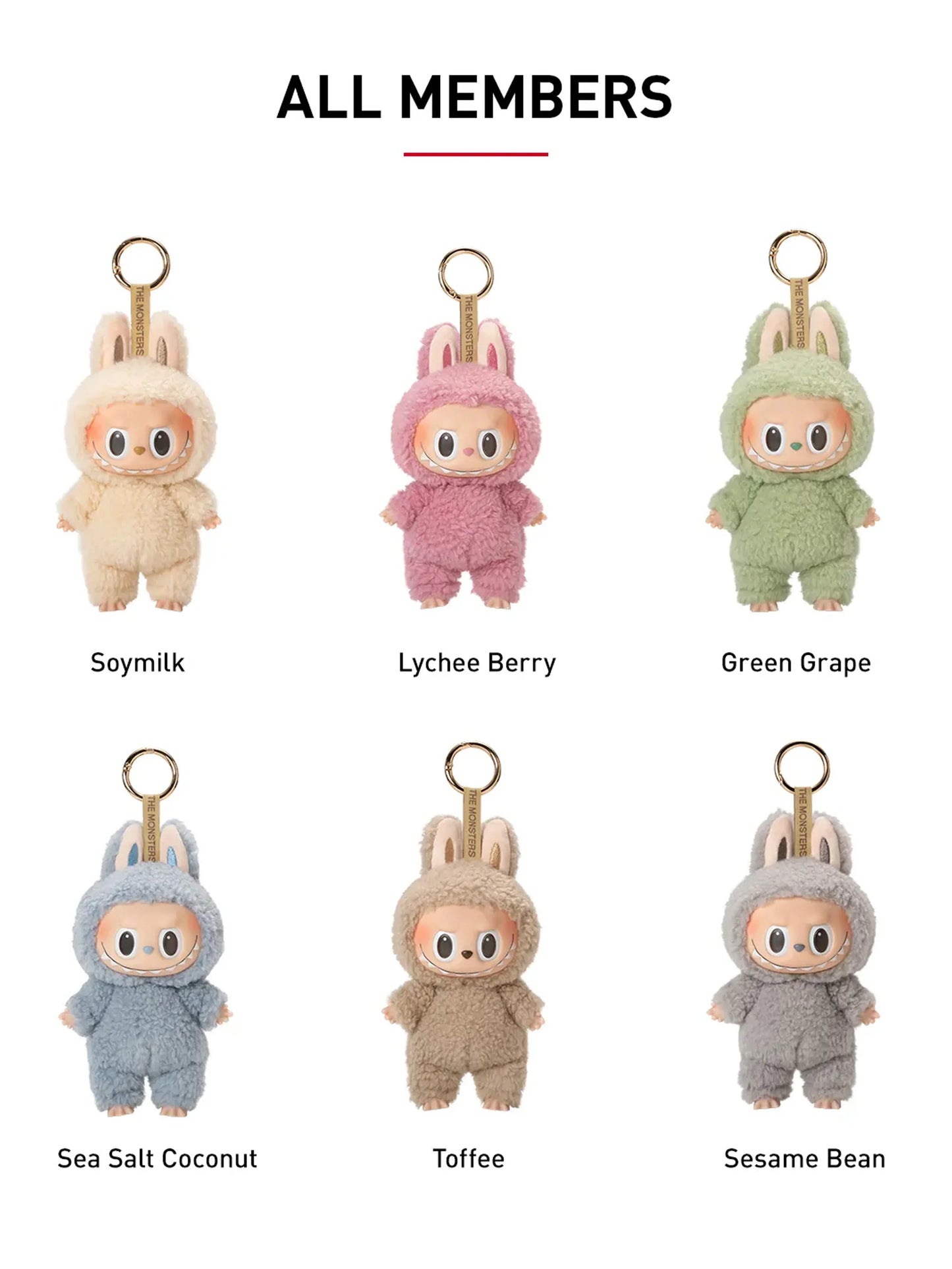 PRE-ORDER THE MONSTERS | LABUBU Exciting Macaron | Plush Pendant Blind Box